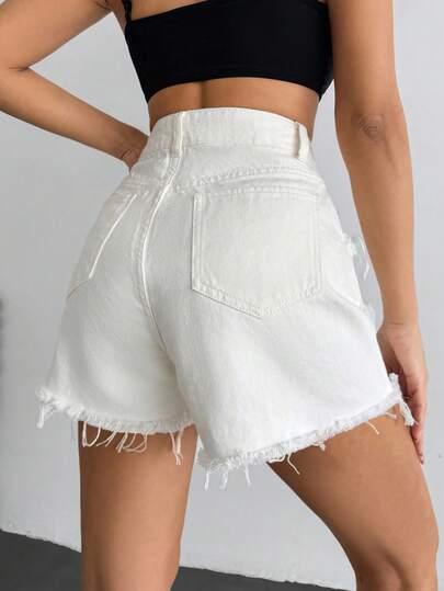 KRÓTKIE SPODENKI JEANS