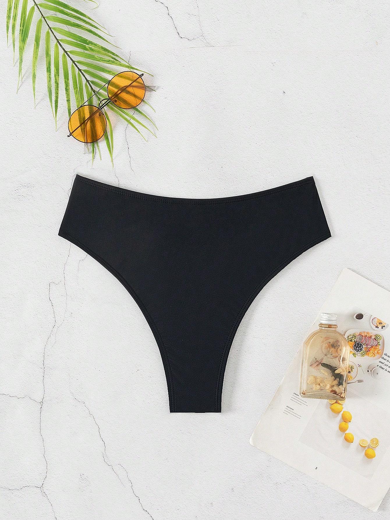 dół od bikini animal print
