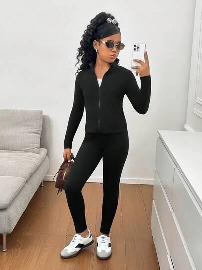 BLUZKA LEGGINSY KOMPLET