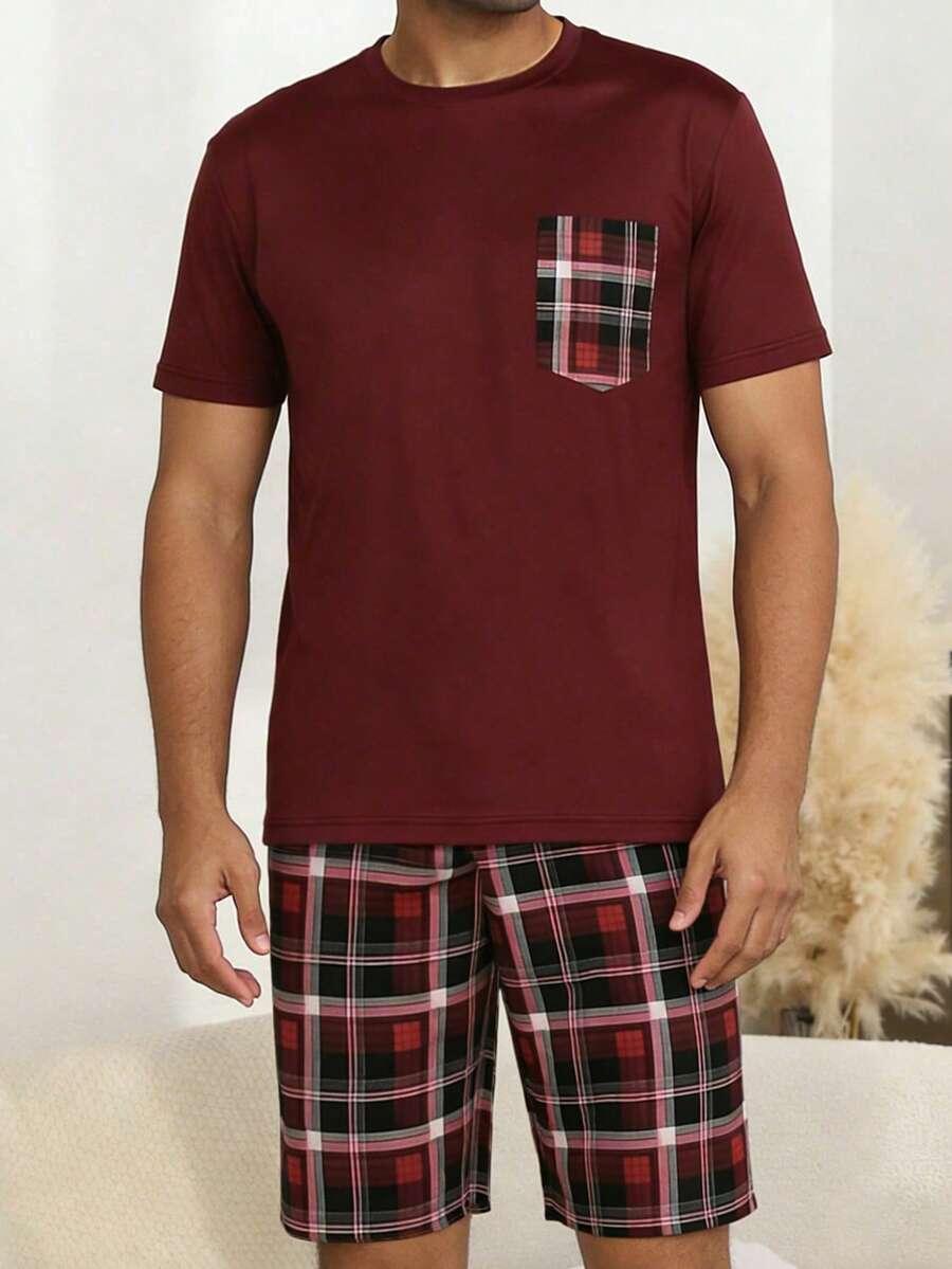t-shirt spodenki komplet piżama