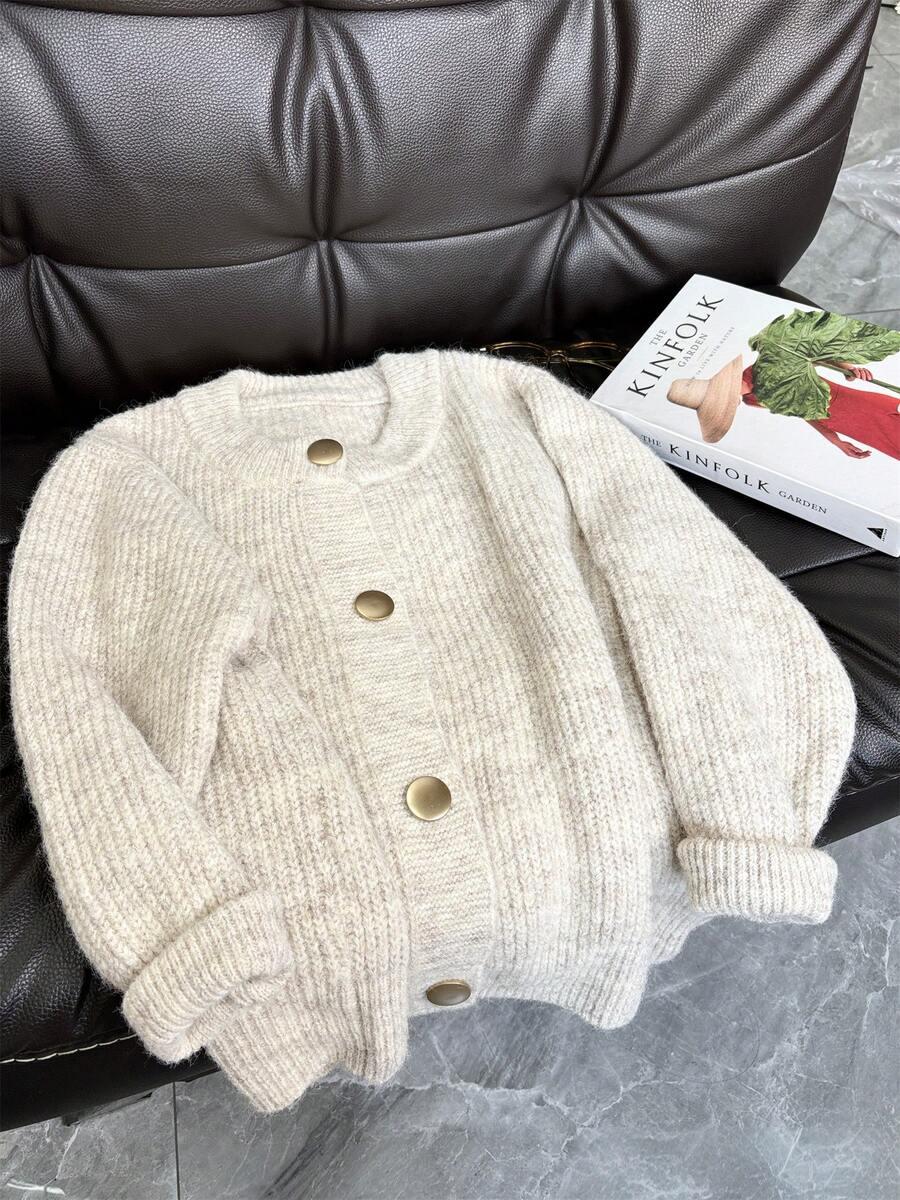 rozpinany sweter KARDIGAN OVERSIZE DŁUGI RĘKAW