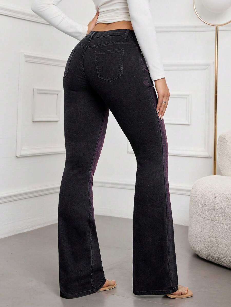 SPODNIE JEANS WYSOKI STAN