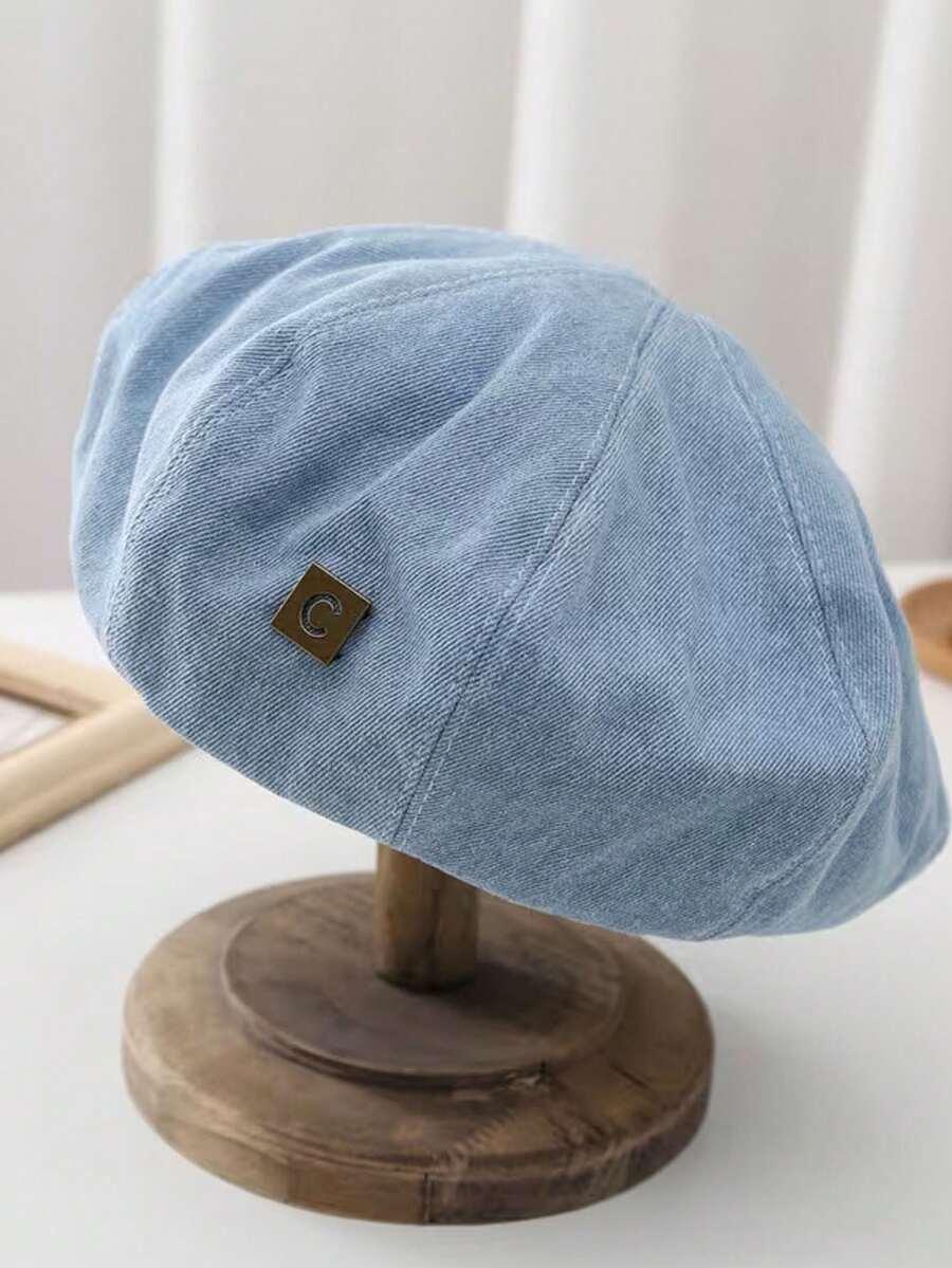 NIEBIESKI BERET JEANS
