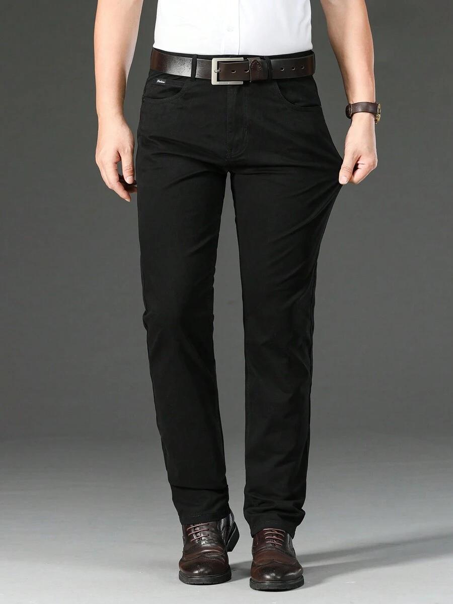 czarne spodnie jeans