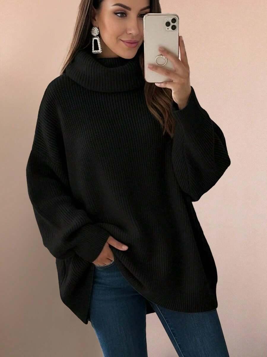 CZARNY SWETER GOLF