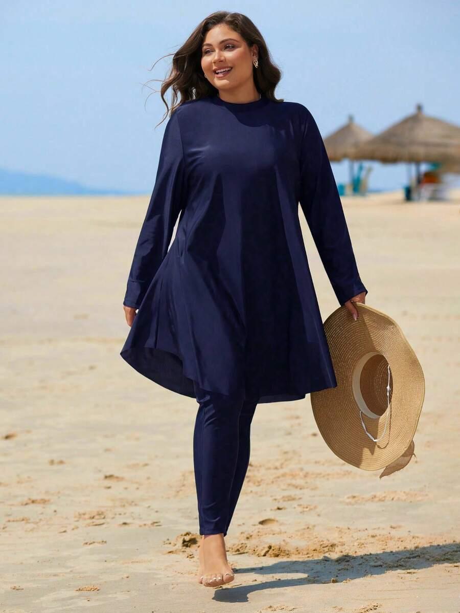 DWUCZĘŚCIOWY STRÓJ KĄPIELOWY burkini