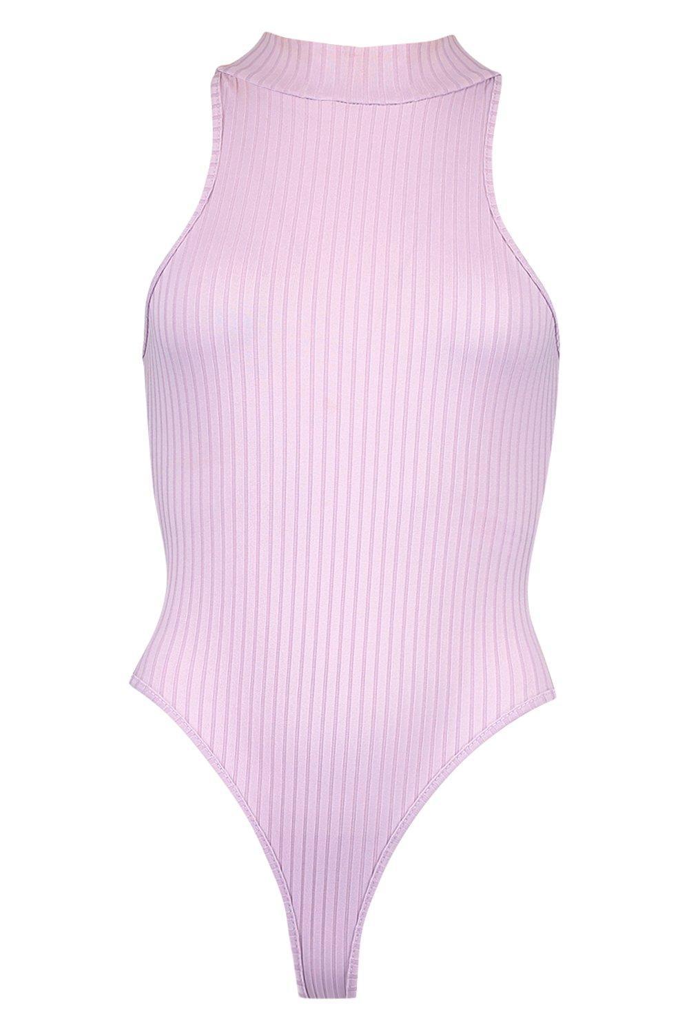 fioletowe body prążki