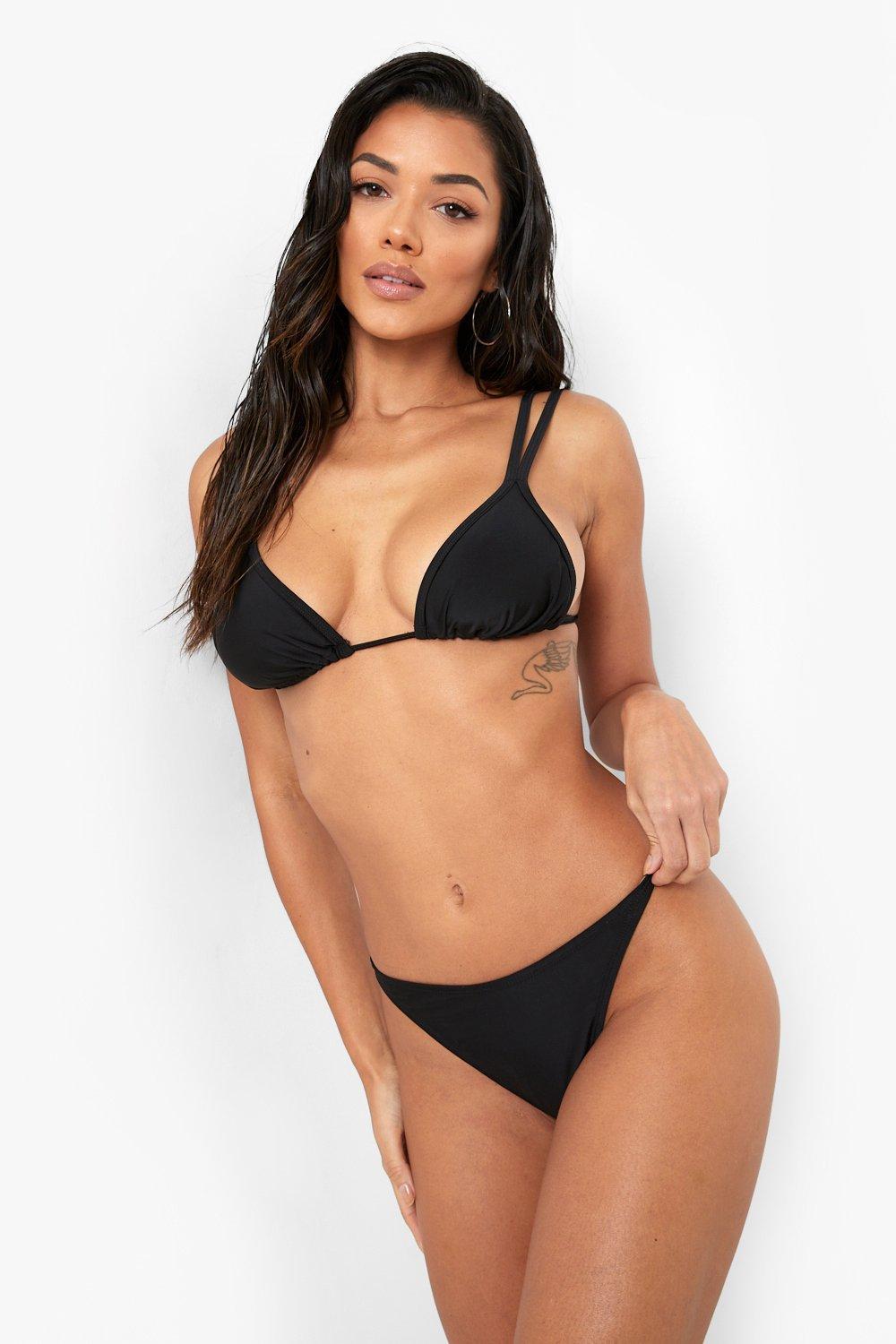 czarny dół od bikini 