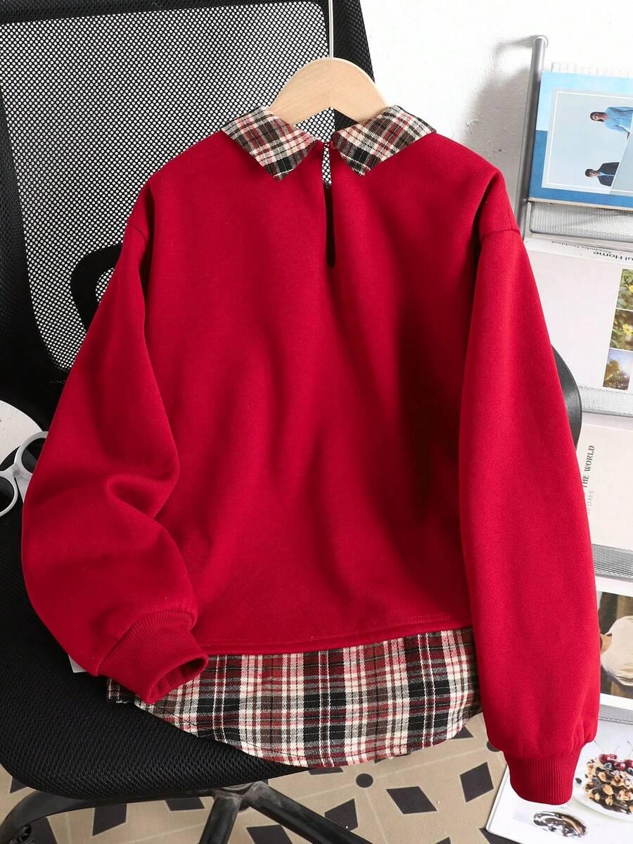 BLUZA DZIECIĘCA Z KOŁNIERZYKIEM