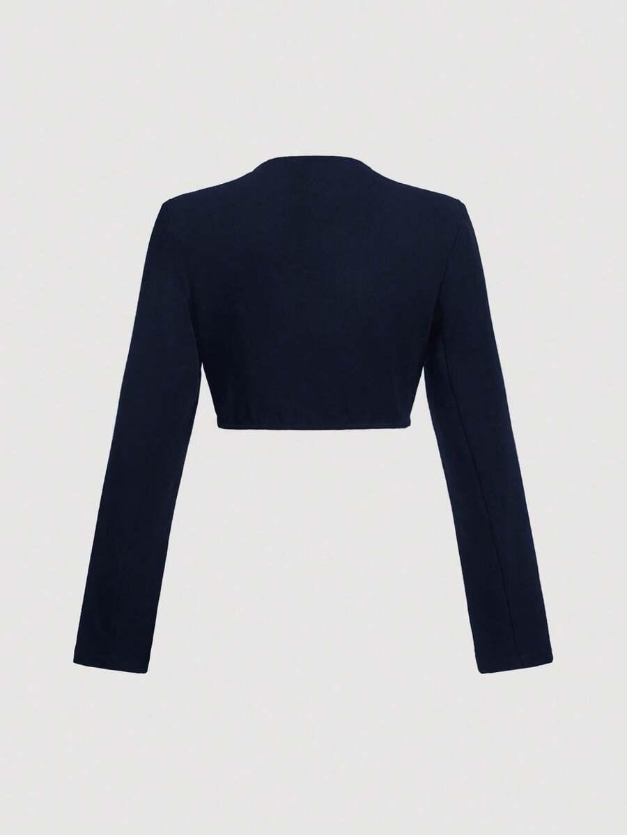  ELEGANCKA KRÓTKA KURTKA