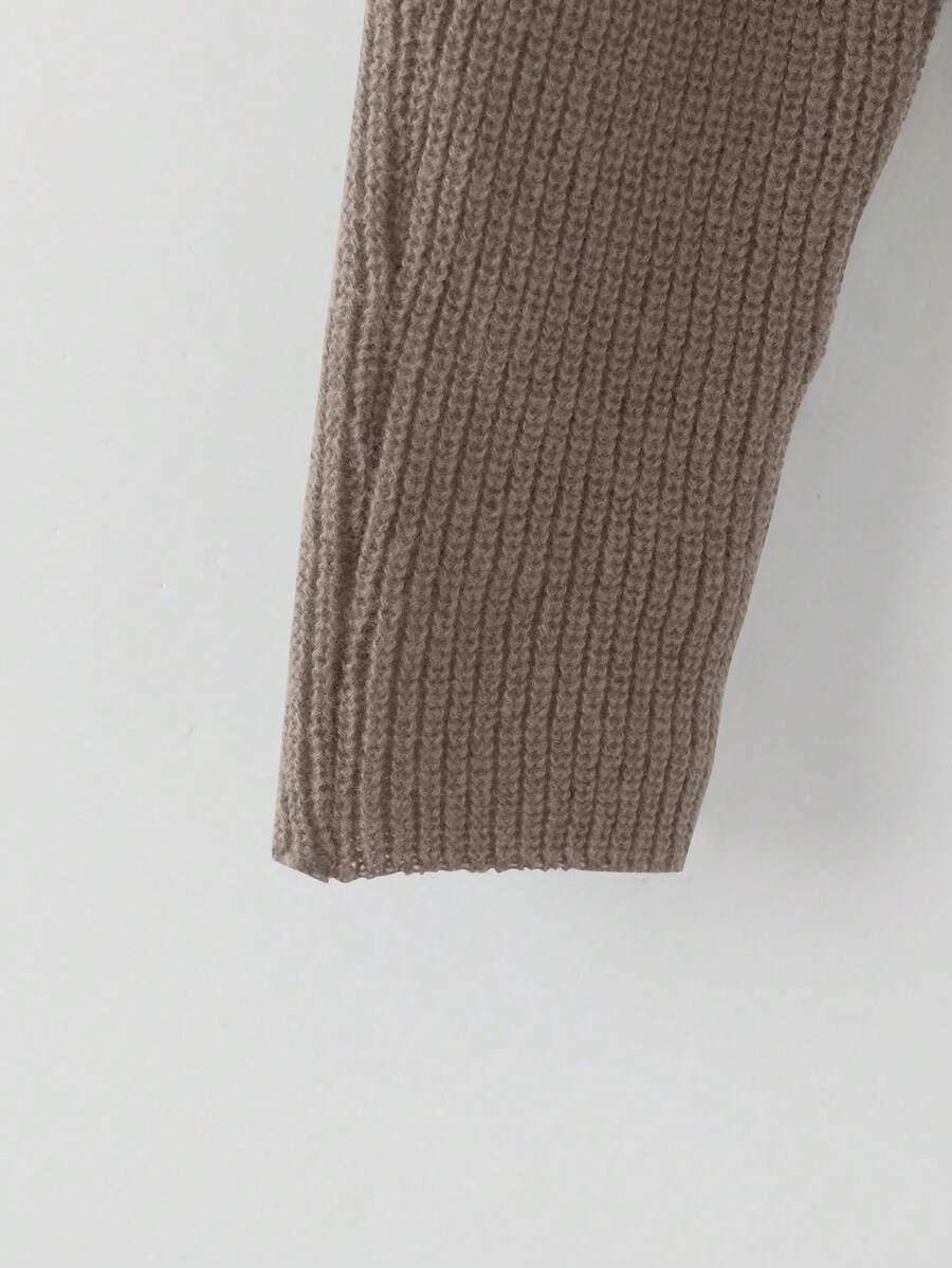 SWETER SPODNIE KOMPLET DZIANINA