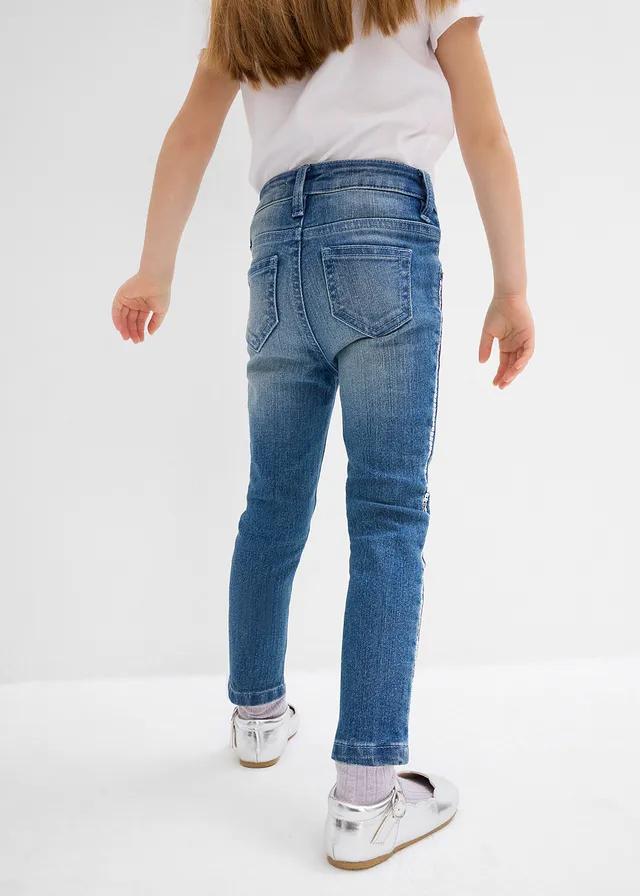 JEANSY SKINNY Z CEKINAMI