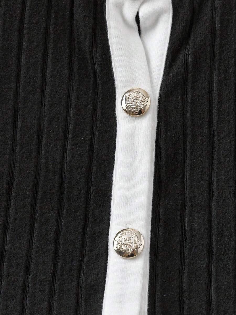 czarny komplet bluzka spodnie 