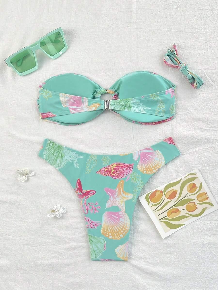 góra od bikini wzór