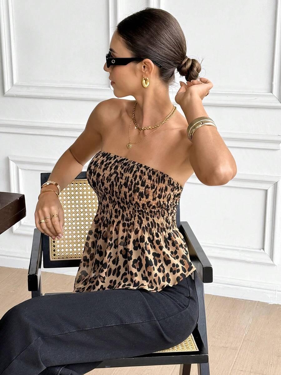 TOP ANIMAL PRINT