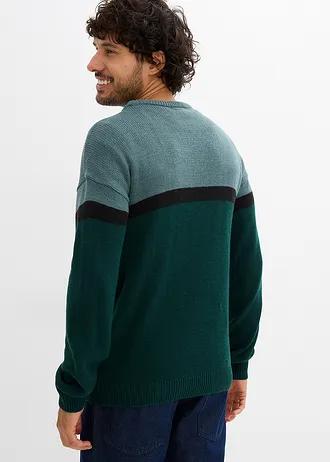 DZIAININOWY SWETER długi rękaw