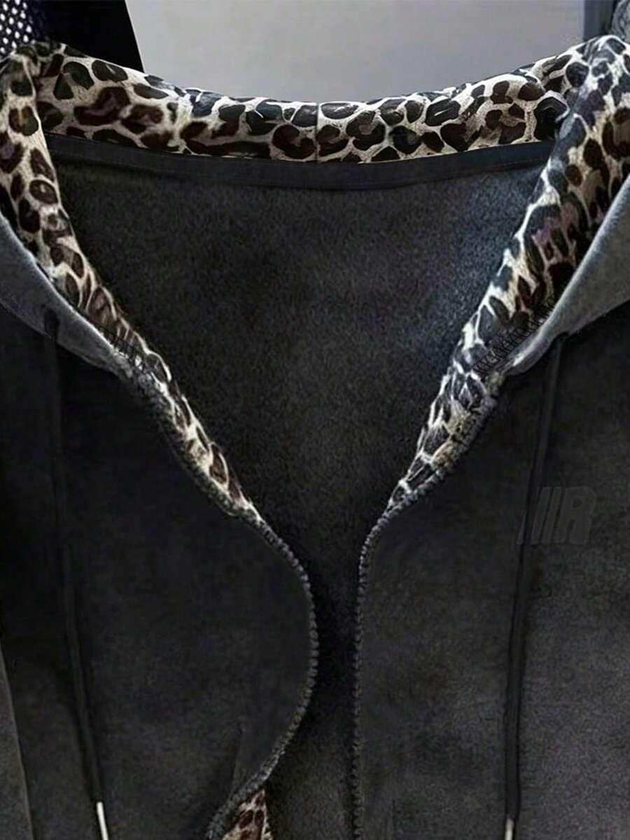 rozpinana bluza z kapturem