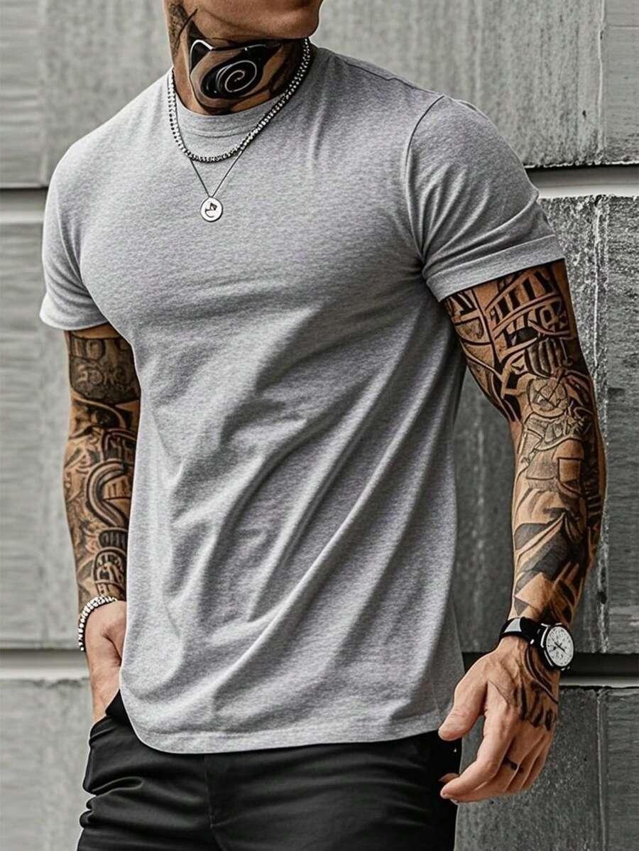 T-SHIRT Z KRÓTKIM RĘKAWEM