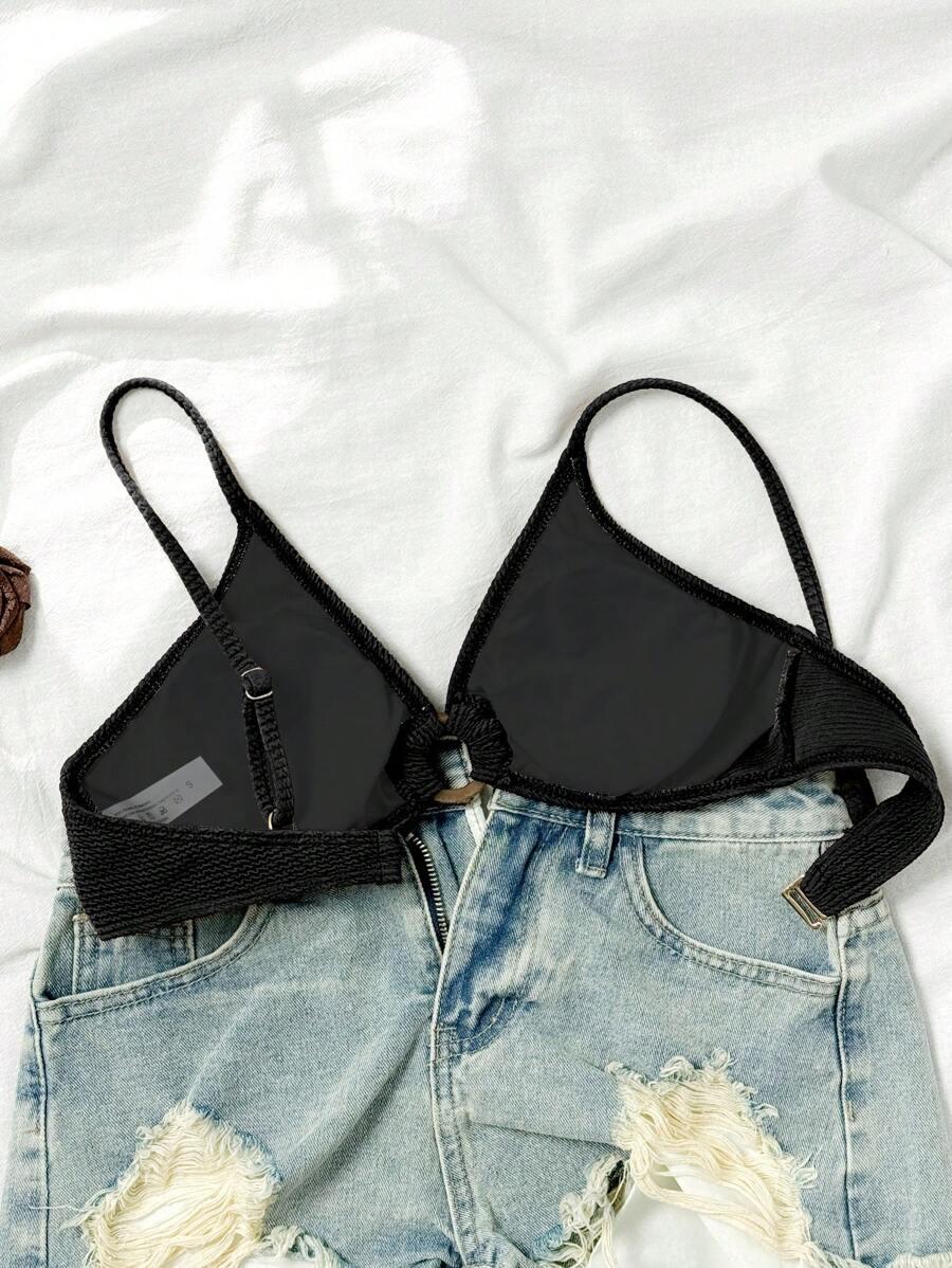 czarna góra od bikini