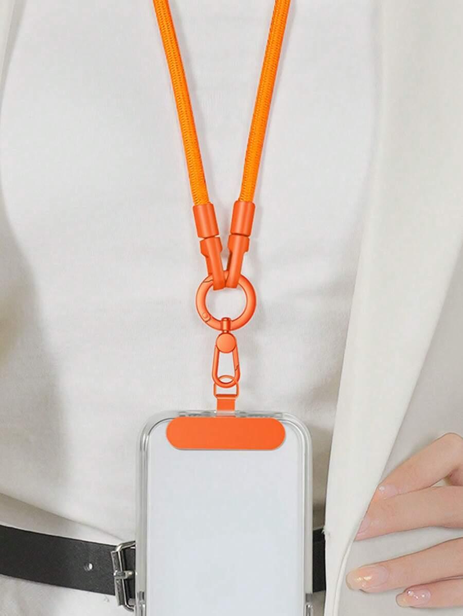 różowy brelok do telefonu haczyk