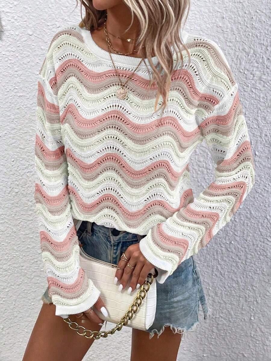 sweter z długim rękawem 