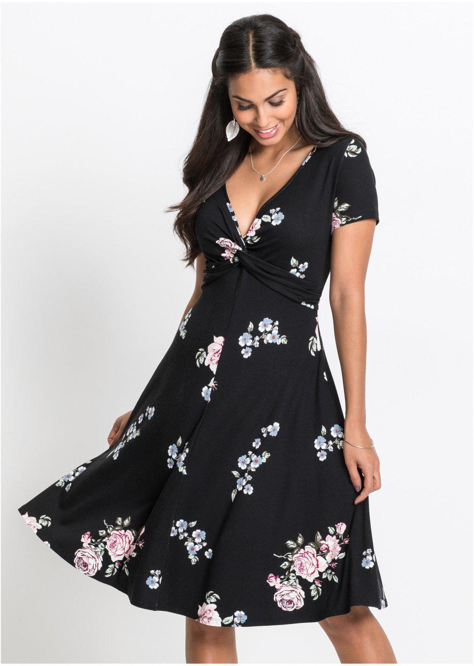 SUKIENKA PRINT KWIATY