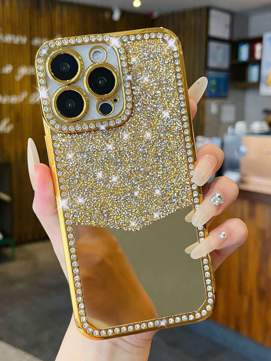 złote etui na telefon iphone 11
