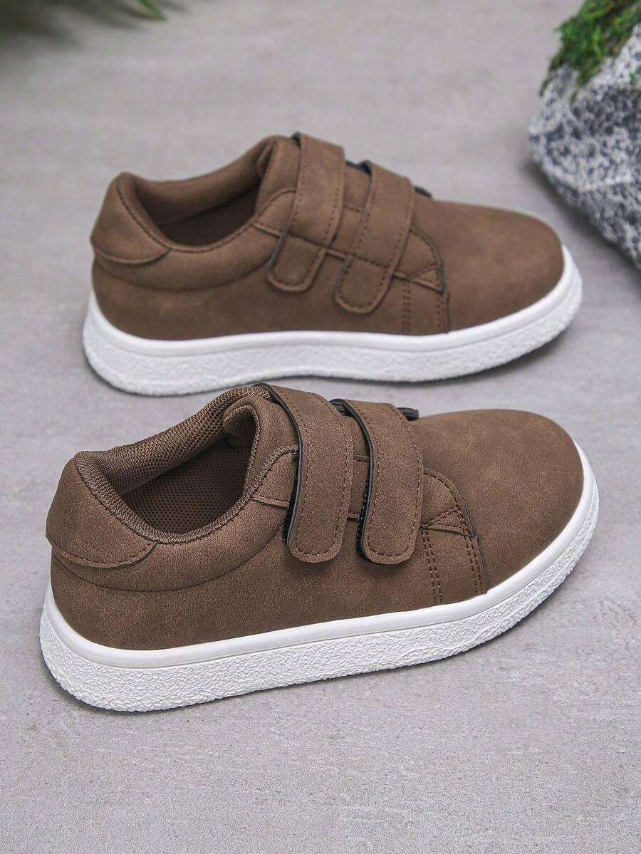 brązowe buty casual