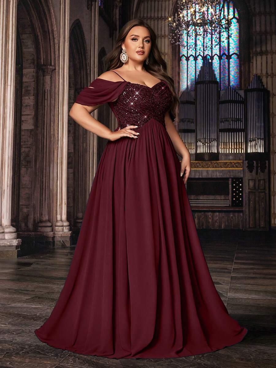 BORDOWA MAXI SUKIENKA