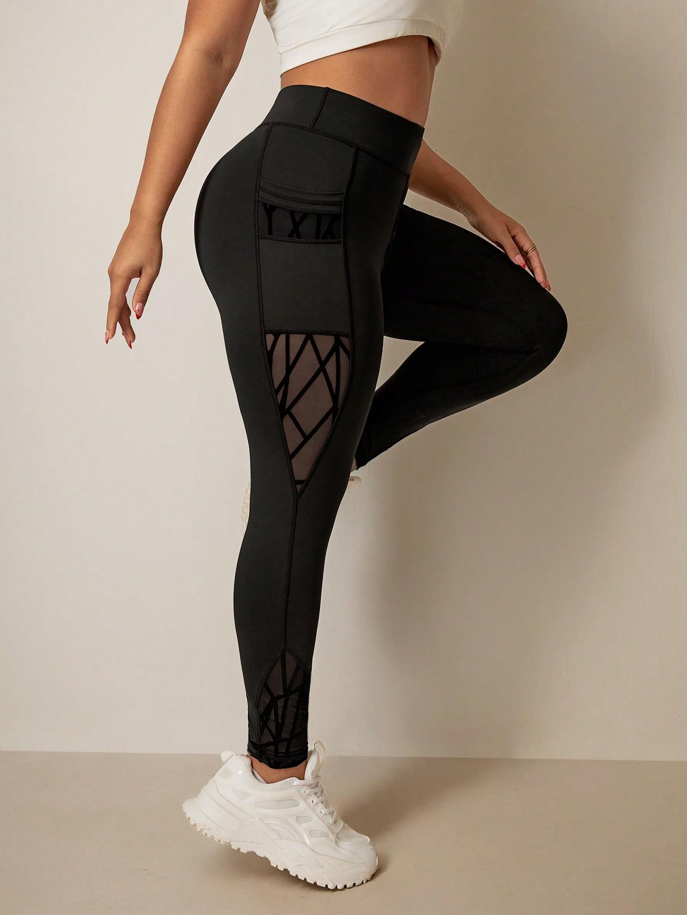 CZARNE LEGGINSY SPORTOWE