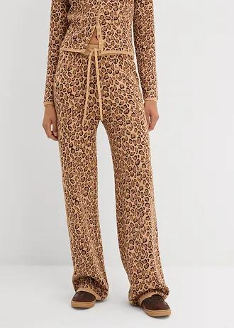 LEGGINSY Z DZIANINY
