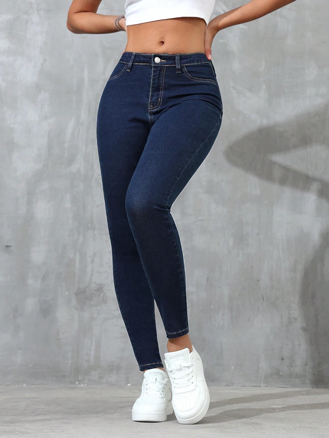 SPODNIE JEANS RURKI