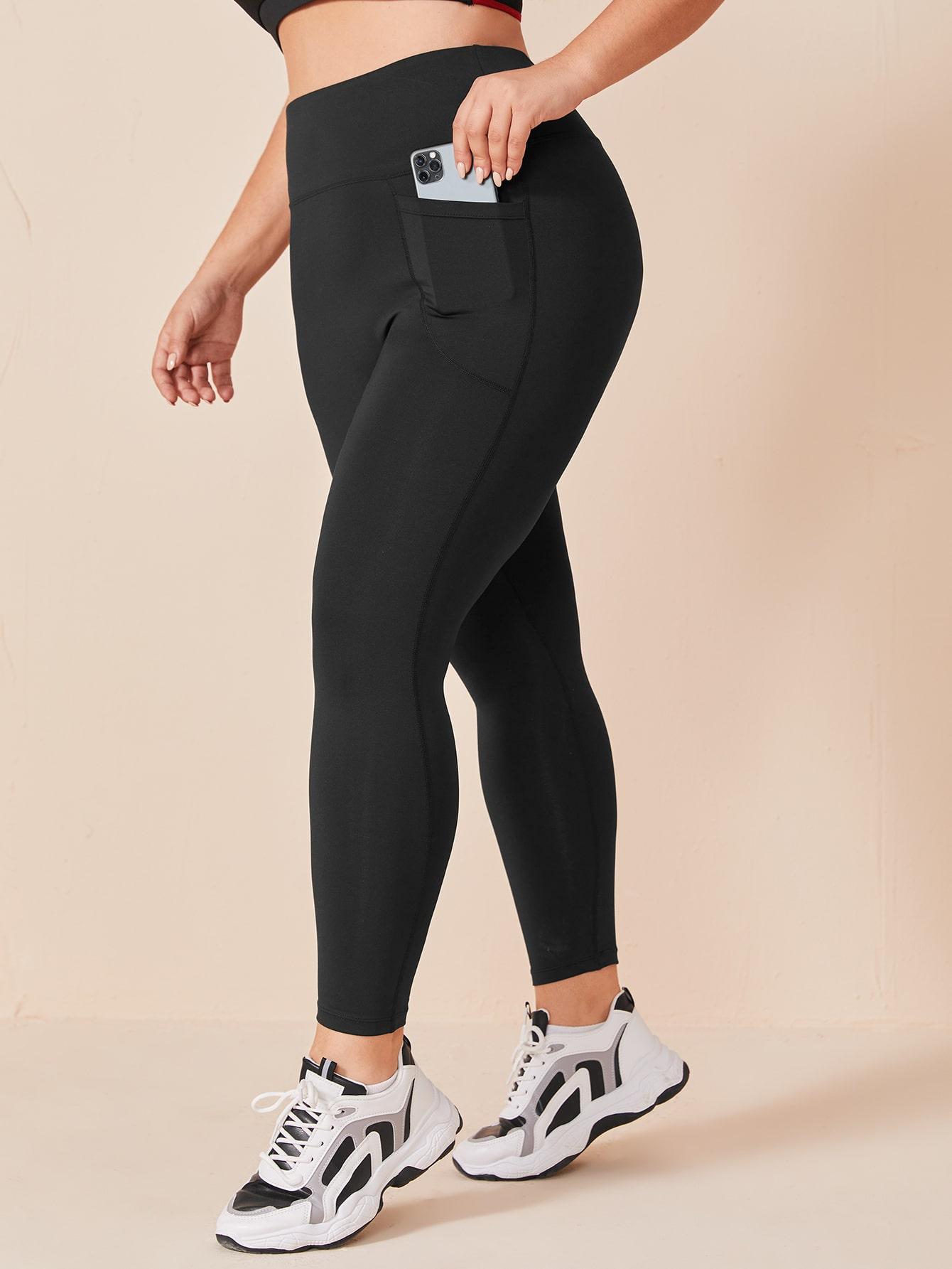 CZARNE LEGGINSY SPORTOWE 