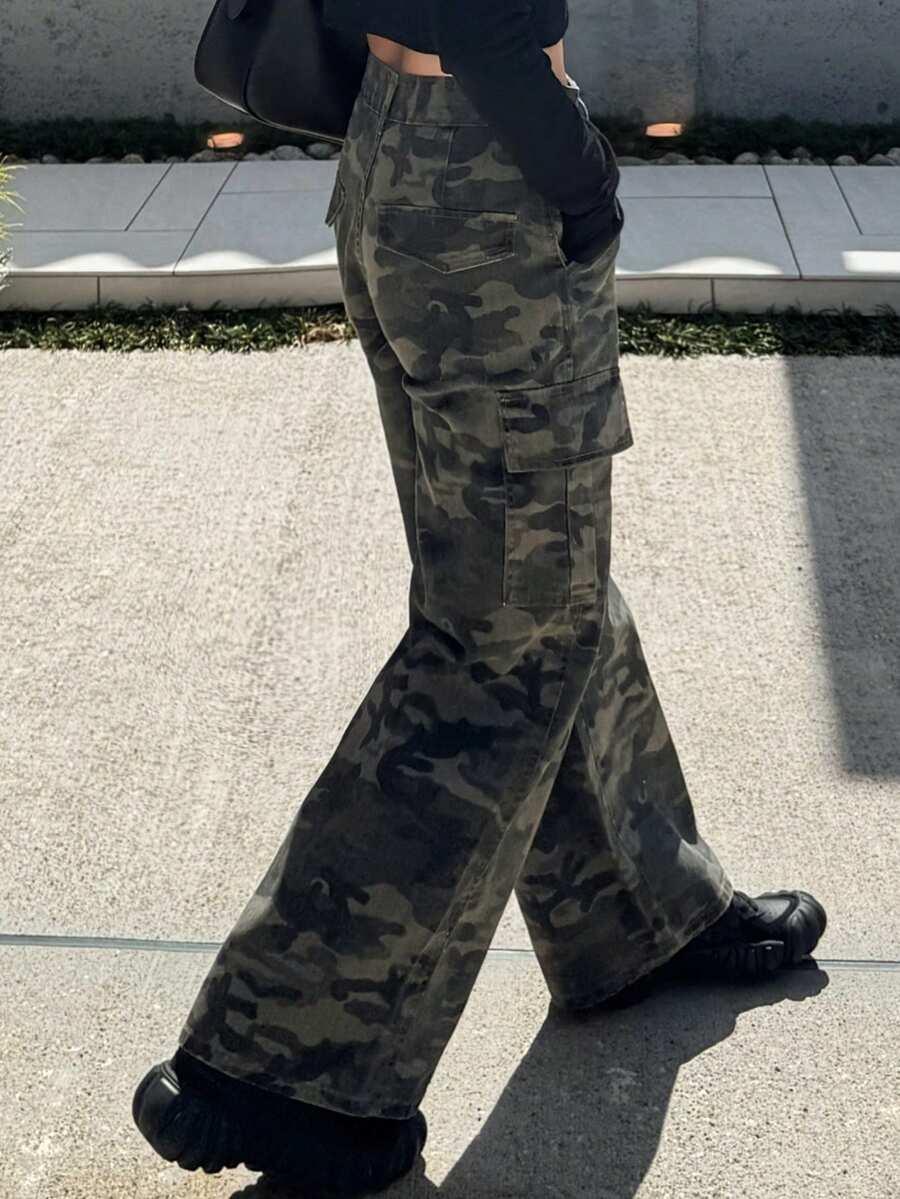 jeansowe spodnie wzór