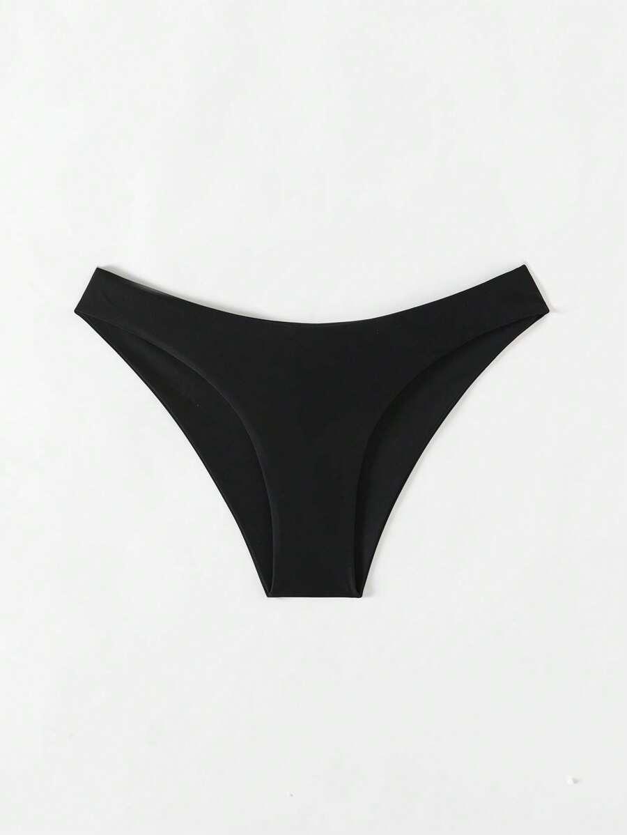 czarny dół od bikini