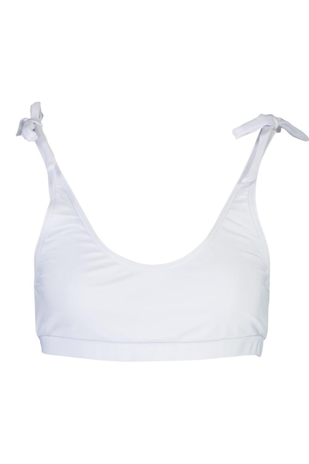 biała góra od bikini