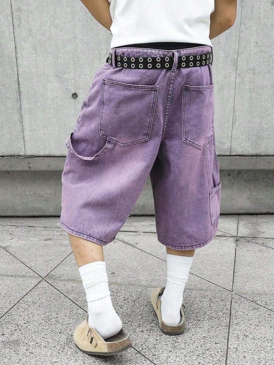 krótkie spodenki jeans