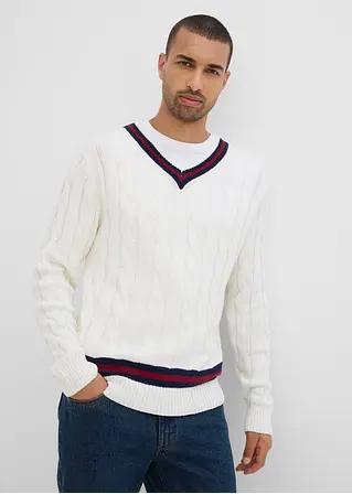 SWETER Z CIENKIEJ DZIANINY