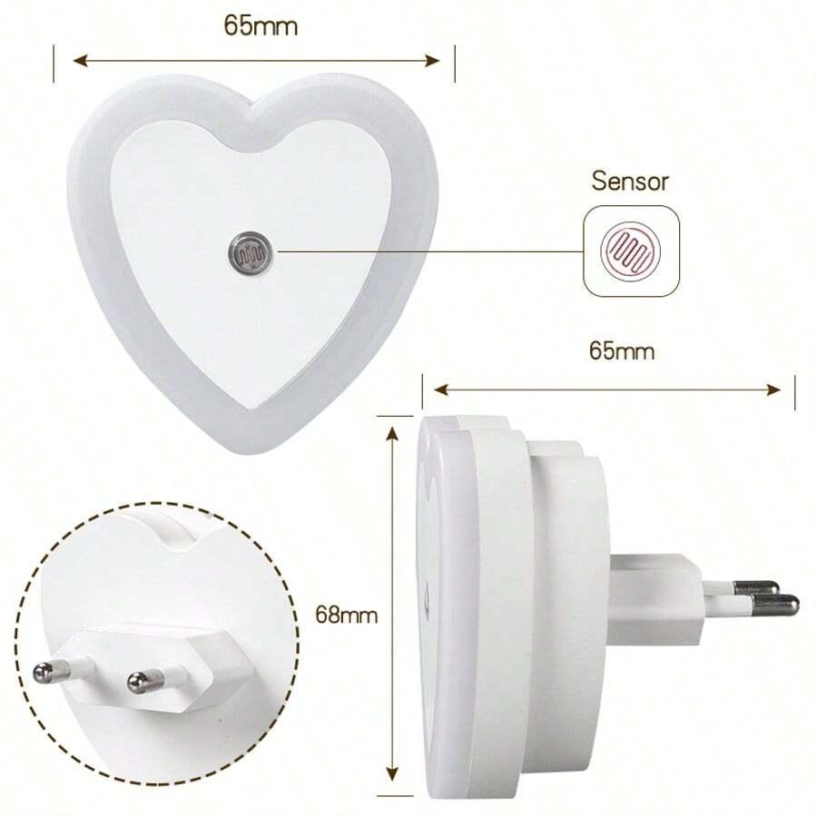 lampka led serce 
