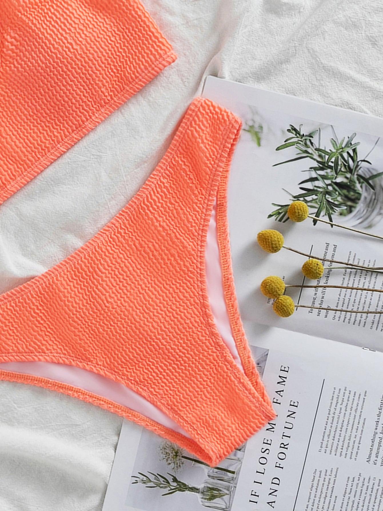 POMARAŃCZOWA GÓRA OD BIKINI NEON
