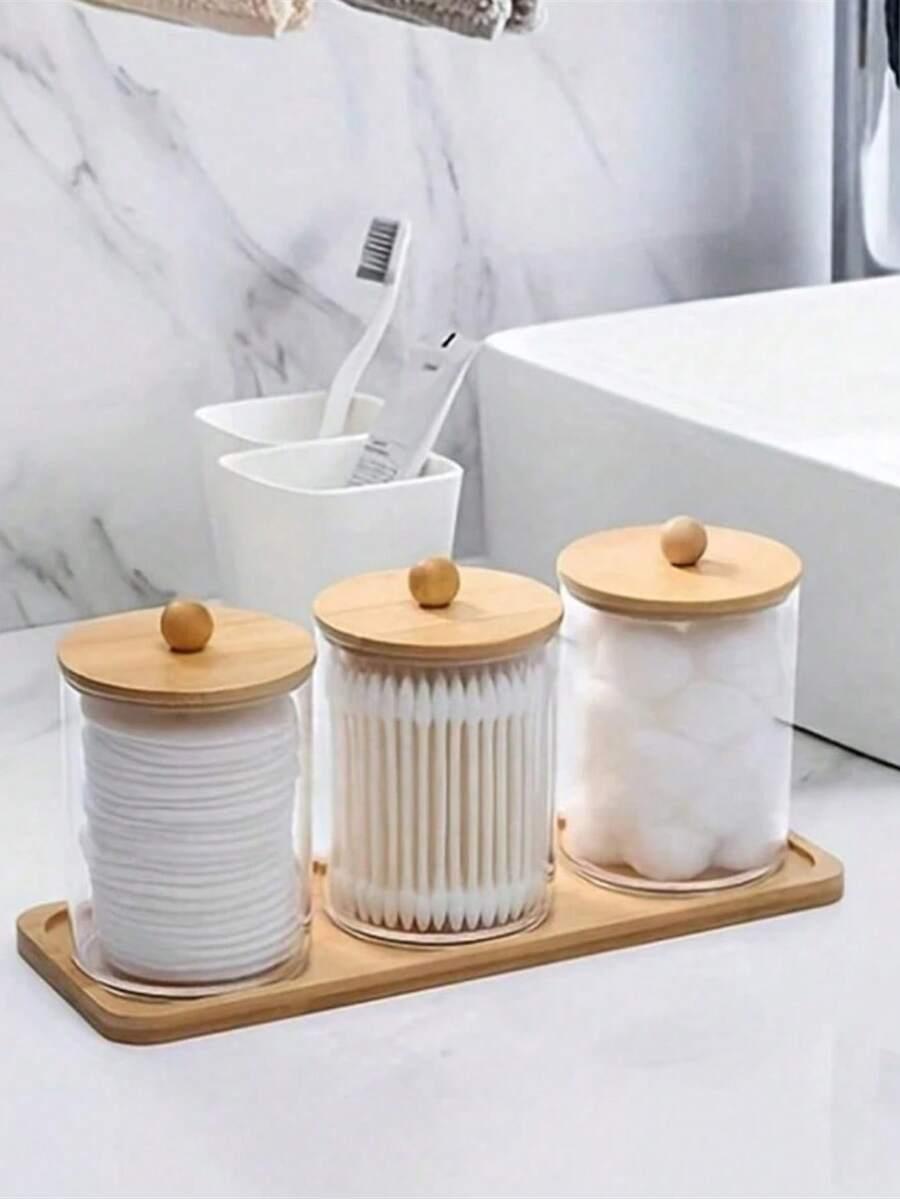 pojemniki łazienkowe 3-pack