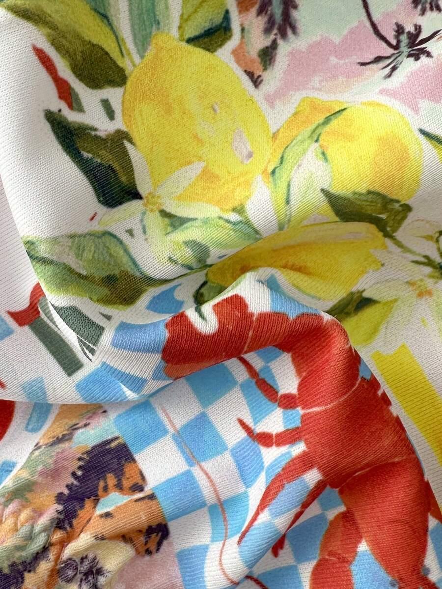 DWUCZĘŚCIOWY STRÓJ KĄPIELOWY print