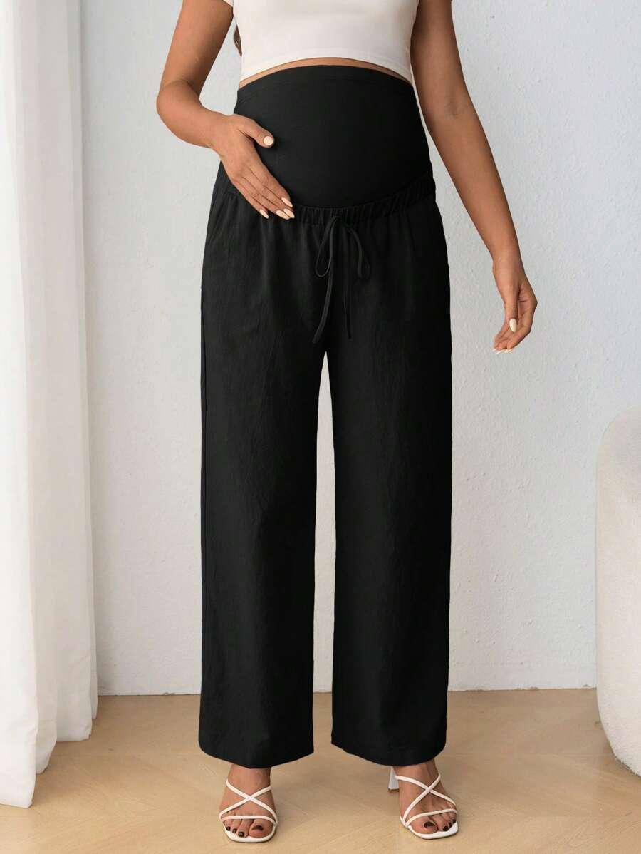 czarne spodnie casual