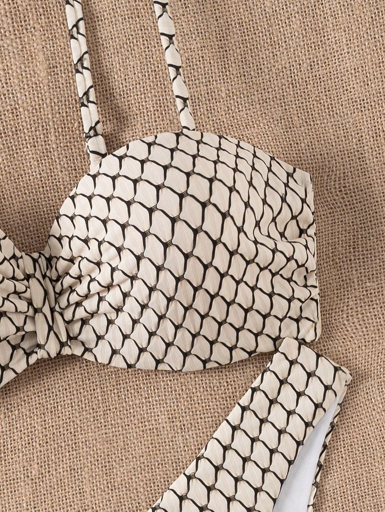 beżowy BIKINI DÓŁ