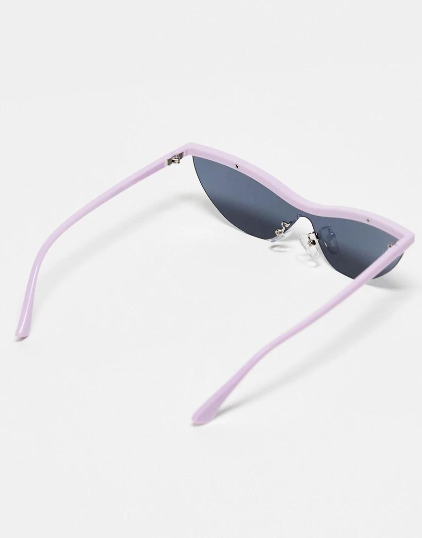 fioletowe okulary przeciwsłoneczne
