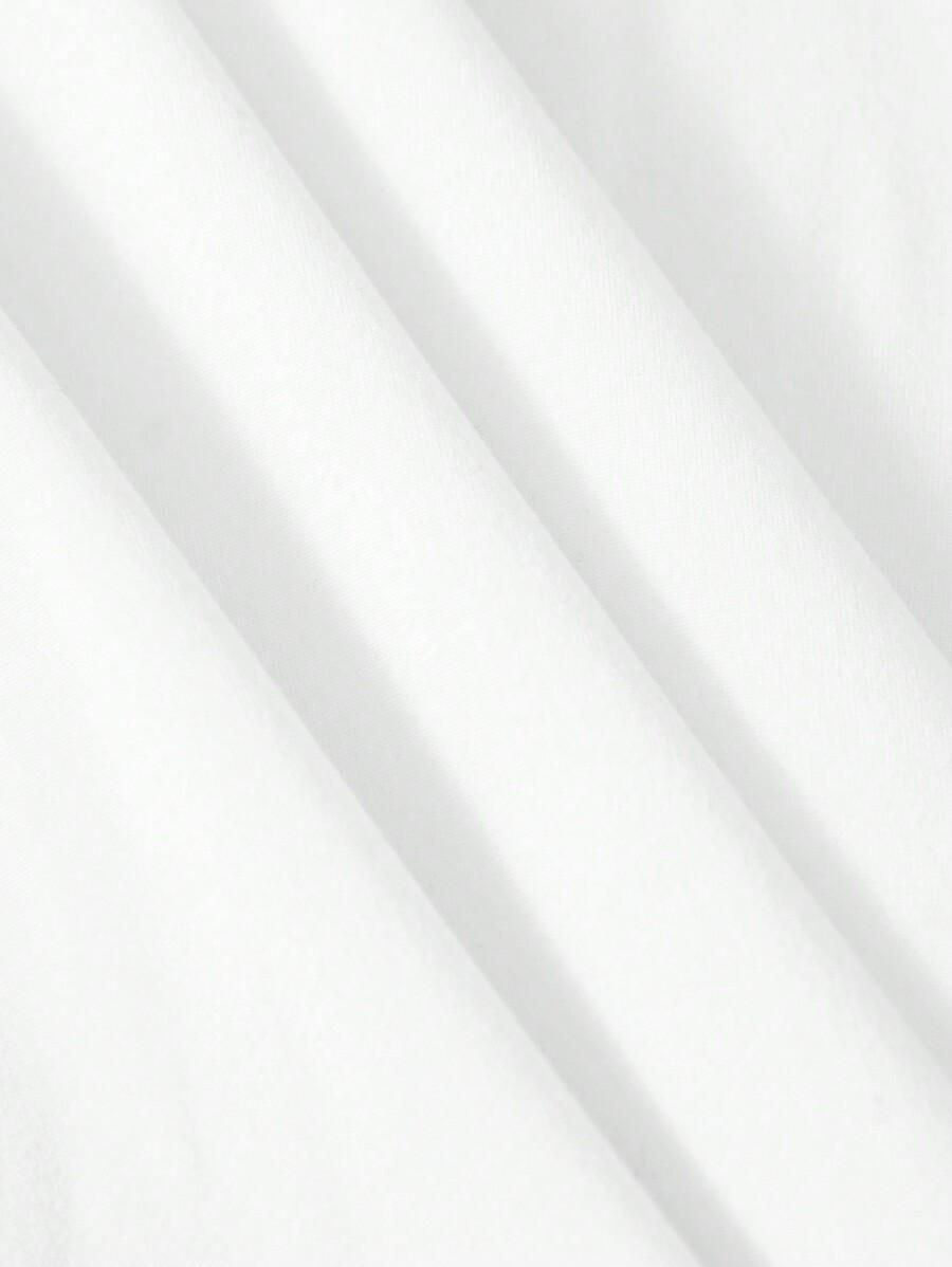 BIAŁY TOP PRINT