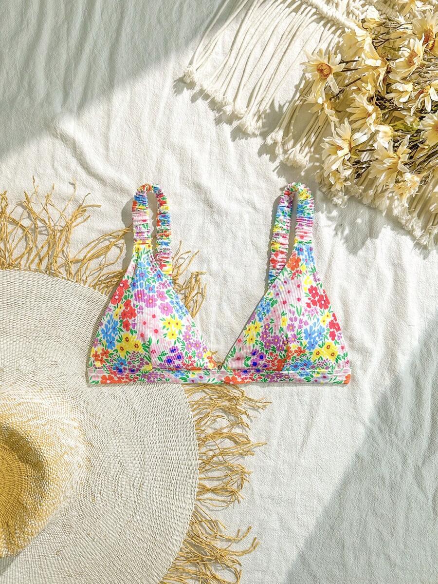 GÓRA OD BIKINI W KWIATY