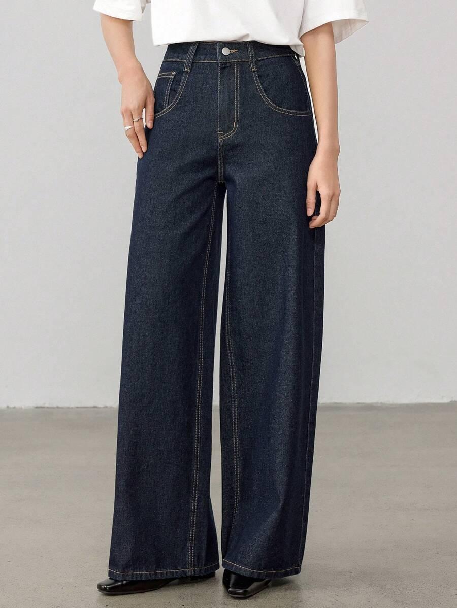 SPODNIE JEANS PROSTA NOGAWKA