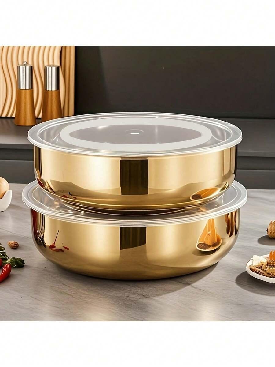 miska stal nierdzewna gold
