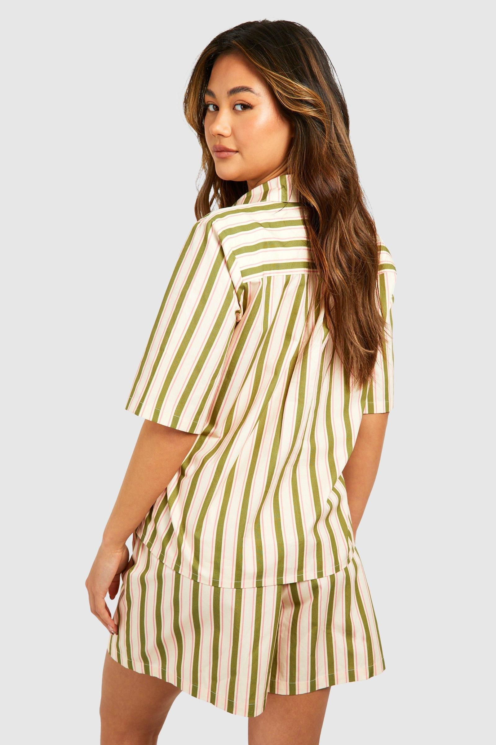 SPODENKI W PASKI CASUAL 